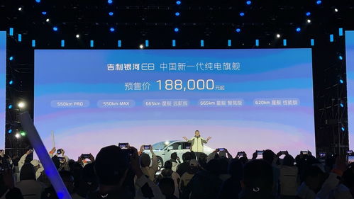 吉利銀河e8正式開啟預售,僅18.8萬元起