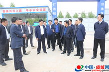 縣長白超實(shí)地調(diào)研城建等重點(diǎn)項(xiàng)目建設(shè)