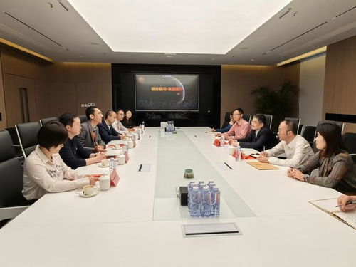 寶山區委常委 統戰部部長沈偉民一行赴極目銀河走訪調研