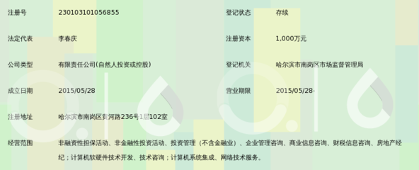 黑龍江晟貫祺非融資性擔保 專注服務，穩健護航